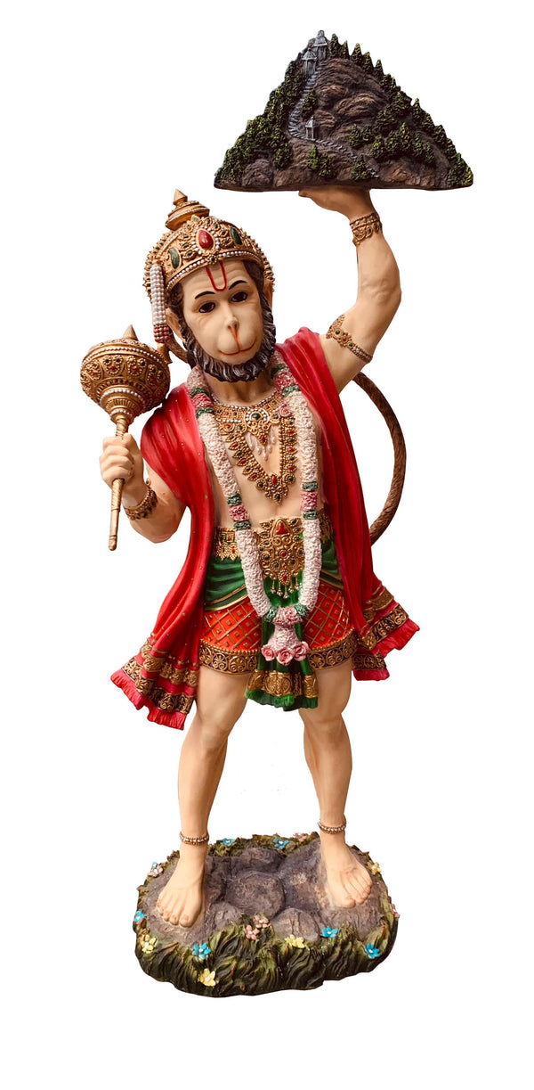 Hanuman Hindu Spiritual God Sculpture