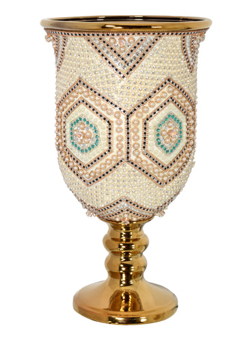 Moroccan Chalice Vase