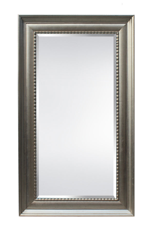 The Mammoth Wood Mirror Silver With Champagne Wash