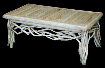 Farmhouse Teak Branch Coffee Table