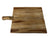 Branch Teak Double Cutting Board