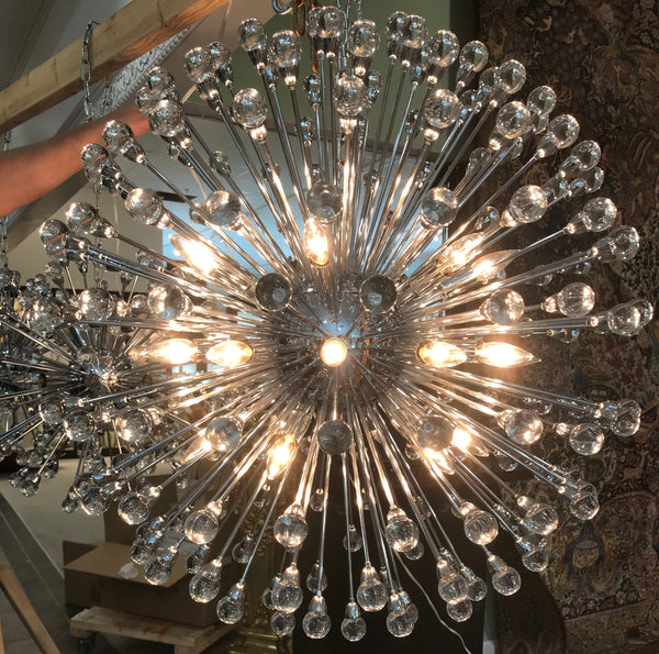 Large Celestial 25 Light Chandelier