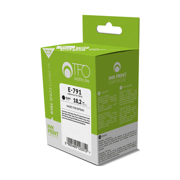 Ink E-791 (T0791,Bk) TFO 18.2ml