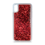 Liquid Sparkle TPU case for Samsung Galaxy A20e red