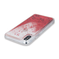 Liquid Sparkle TPU case for Samsung Galaxy A20e red