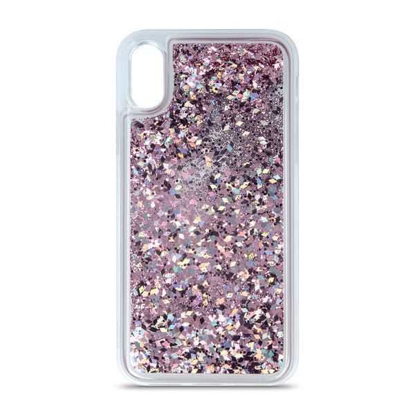 Liquid Sparkle TPU case for Samsung Galaxy A41 purple