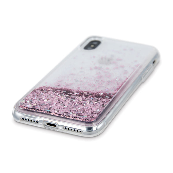 Liquid Sparkle TPU case for Samsung Galaxy A41 purple