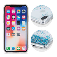 Liquid Sparkle TPU case for iPhone 13 6,1&quot; blue