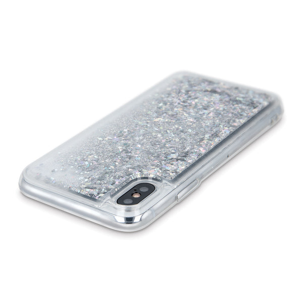 Liquid Sparkle TPU case for Samsung Galaxy A22 4G silver