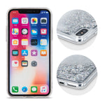 Liquid Sparkle TPU case for iPhone 13 Pro 6,1&quot; silver