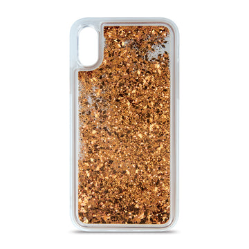 Liquid Sparkle TPU case for iPhone 13 Mini 5,4&quot; gold