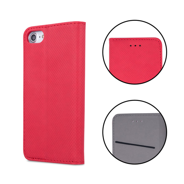 Smart Magnet case for Oppo Reno 7 5G (China) red