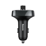 Baseus transmiter FM T-Type Bluetooth MP3 car charger black