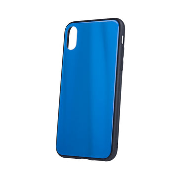 Aurora Glass case for iPhone X / XS dark blue