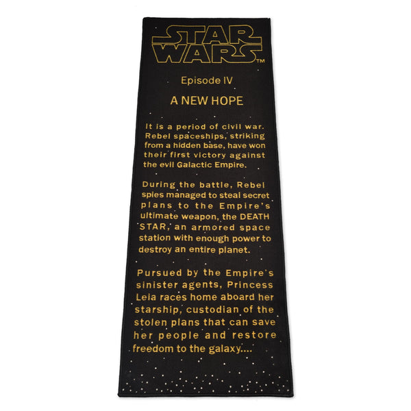 Star Wars: A New Hope Title Crawl Printed Area Rug § 26 x 77 Inches