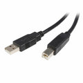 Kabel USB A v USB B Startech USB2HAB50CM          Črna