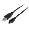 Câble Micro USB Startech USB2HABM2M USB A Mini USB B Noir