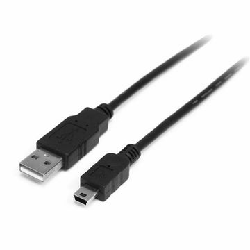 Câble Micro USB Startech USB2HABM2M USB A Mini USB B Noir