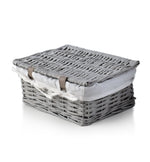 WILL Wicker suitcase 23x29xh11.5cm