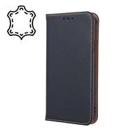 Genuine Leather Smart Pro case for iPhone 12 / 12 Pro 6,1&quot; black