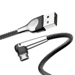 Baseus cable MVP Elbow USB - microUSB 1,0 m 2A black