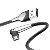 Baseus cable MVP Elbow USB - microUSB 1,0 m 2A black