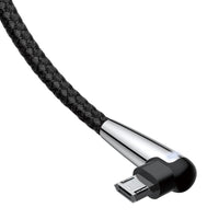 Baseus cable MVP Elbow USB - microUSB 1,0 m 2A black