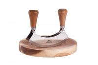 NATUR Herb chopper with wooden board