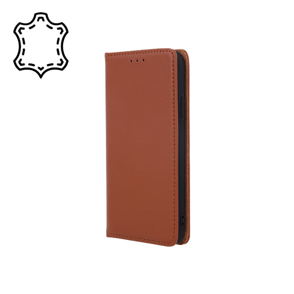 Genuine Leather Smart Pro case for iPhone 13 Mini 5,4&quot; brown