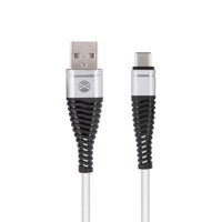 Forever Shark cable USB - USB-C 1,0 m 2A white