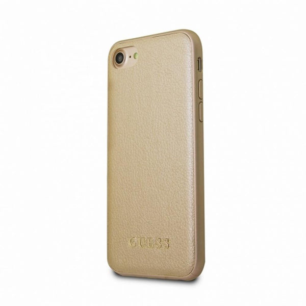 Guess case for iPhone 7 / 8 / SE 2020 GUHCI8IGLGO gold hard case Iridescent