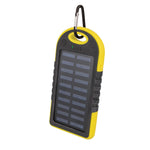 Setty solar power bank 5000 mAh yellow