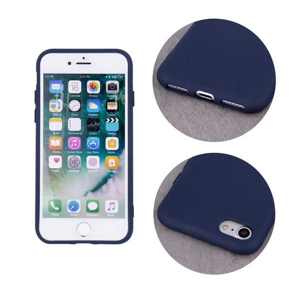 Silicon case for iPhone 7 Plus / 8 Plus dark blue