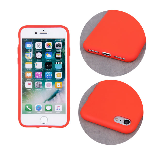 Silicon case for Huawei P30 Lite red