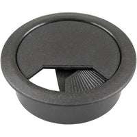 Desk Grommet Round 60mm Black