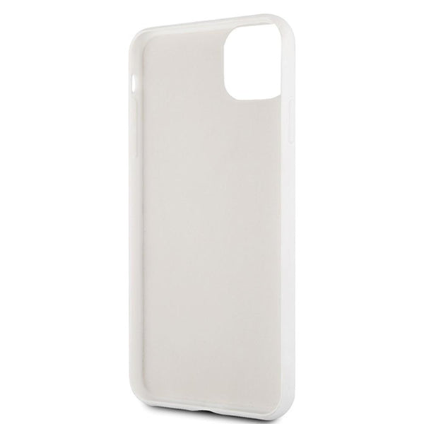 Guess case for iPhone 11 Pro Max GUHCN65HYMAWH white hard case Marble