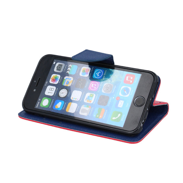 Smart Fancy case for Xiaomi Redmi 10A red-navy blue