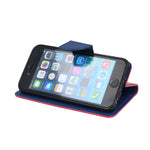 Smart Fancy case for Samsung Galaxy S22 red-navy blue