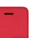 Smart Fancy case for Samsung Galaxy S22 red-navy blue