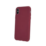 Silicon case for Oppo Find X3 / X3 Pro burgundy