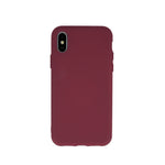 Silicon case for Samsung Galaxy A72 4G / A72 5G burgundy