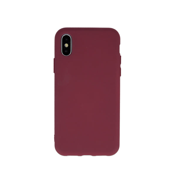 Silicon case for iPhone 13 Pro 6,1&quot; burgundy