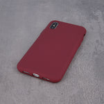 Silicon case for Oppo A54 5G / A74 5G / A93 5G burgundy