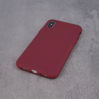 Silicon case for Huawei P30 Lite burgundy