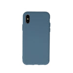 Silicon case for iPhone 7 / 8 / SE 2020 / SE 2022 gray blue