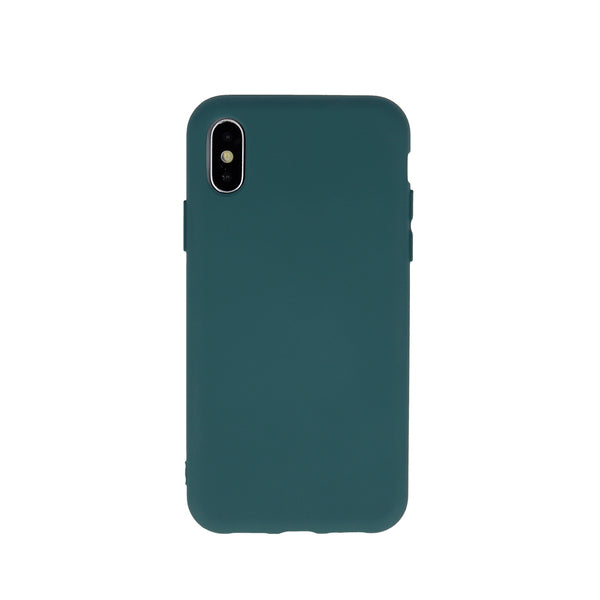 Silicon case for Motorola Moto G100 / Edge S forest green