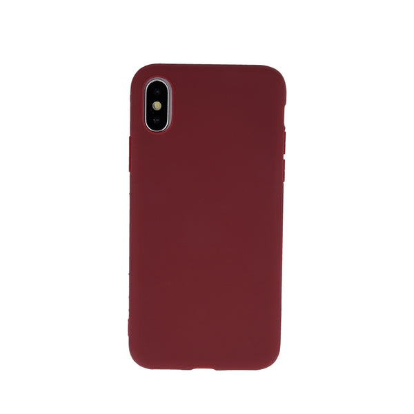 Matt TPU case for Xiaomi Mi 11 Pro burgundy