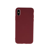 Matt TPU case for Xiaomi Redmi 9T / Poco M3 burgundy