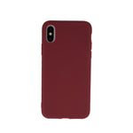 Matt TPU case for Huawei Y6 2019 burgundy