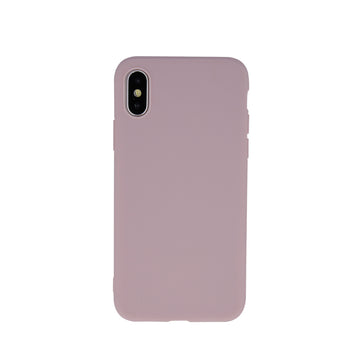 Matt TPU case for iPhone XR powder pink